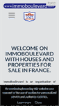 Mobile Screenshot of immoboulevard.com
